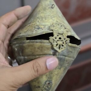 Very Rare Antique metal pillow purse