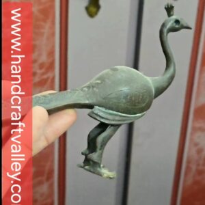 Afghan tribal retro Vintage metal peacock