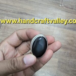 natural mangolion rare agate handmade big size ring with dragon eye
