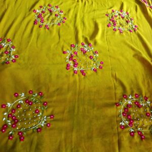 Swiss handmade swati embroidery shawl